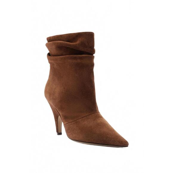 NEW ALEXANDRE BIRMAN women's tati slouch bootie in brown - Picture 4 of 4